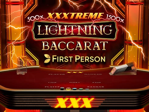 First Person XXXtreme Lightning Baccarat icon